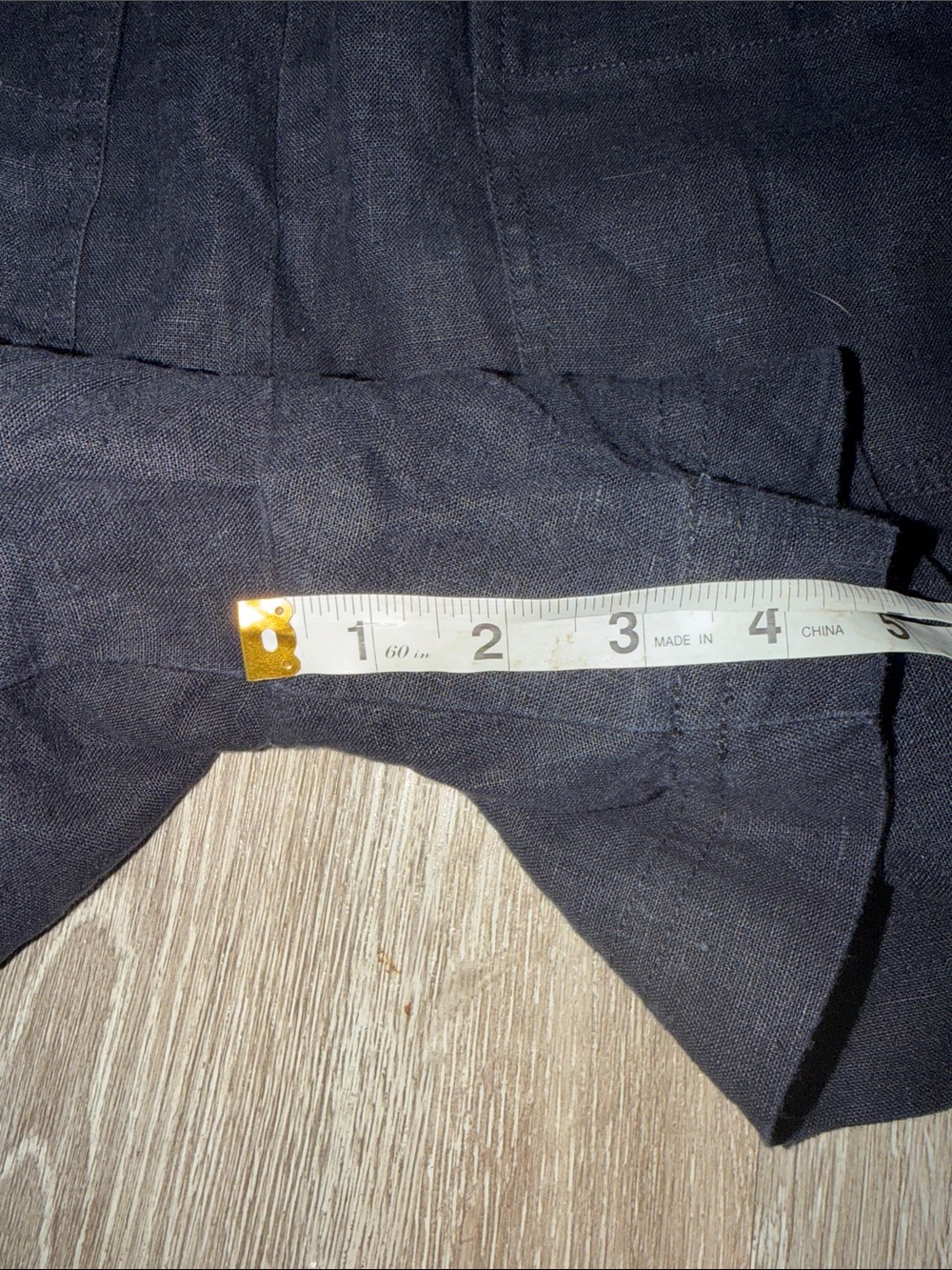 Vince Casual Linen Short pull on size medium minimalist business - Picture 7 of 7